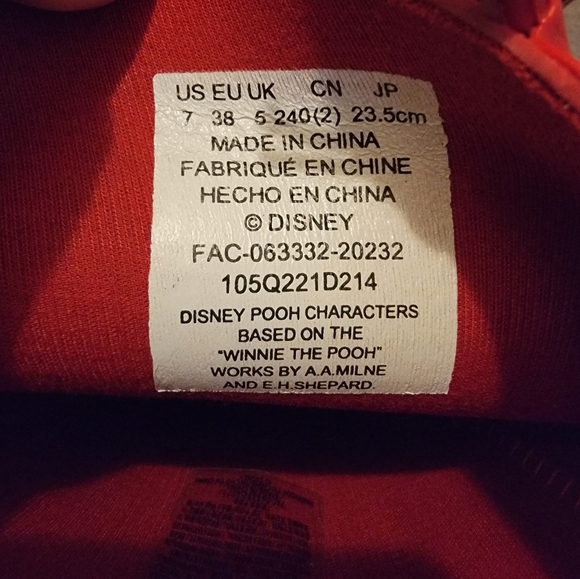 NWT Disney winnie the pooh size 7 - Picture 4 of 6